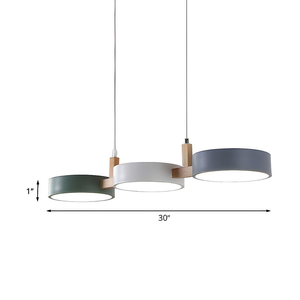 Luz de Techo Flush Multiluz Nórdica para Cocina y Comedor