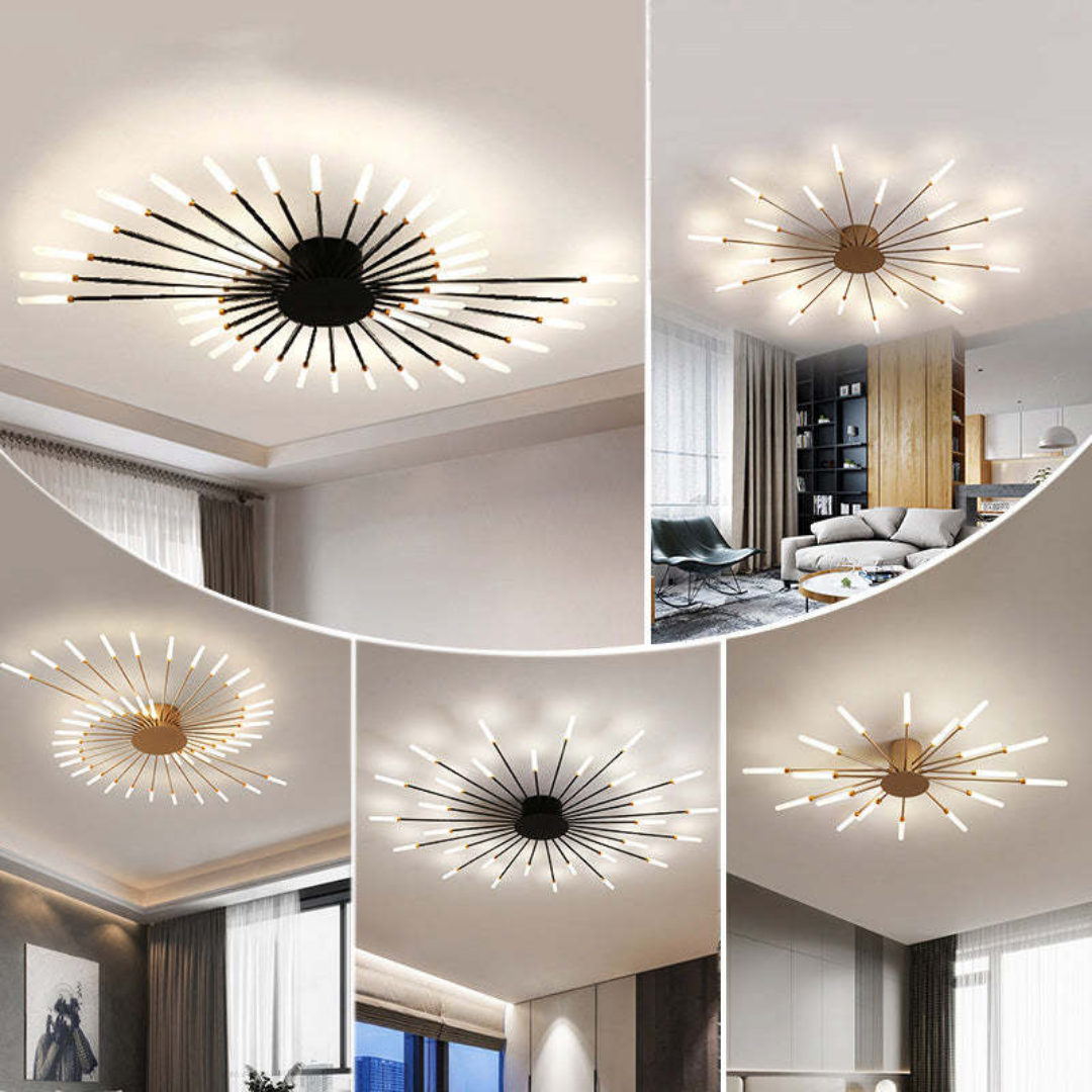 Luz de Techo LED Grande Moderna - LumenMax