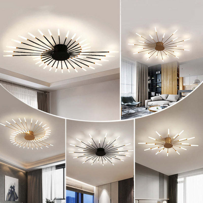 Luz de Techo LED Grande Moderna - LumenMax