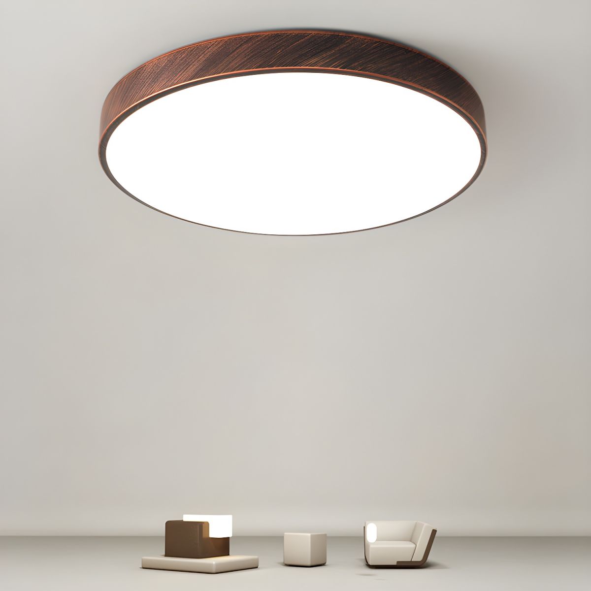 Luz de Techo LED Montaje Empotrado Metal en Estilo Moderno | Arcira