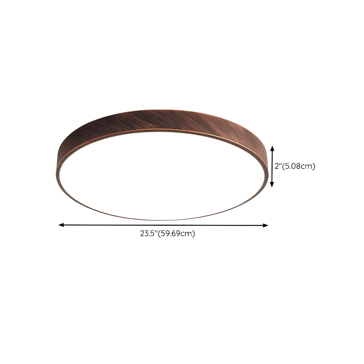 Luz de Techo LED Montaje Empotrado Metal en Estilo Moderno | Arcira