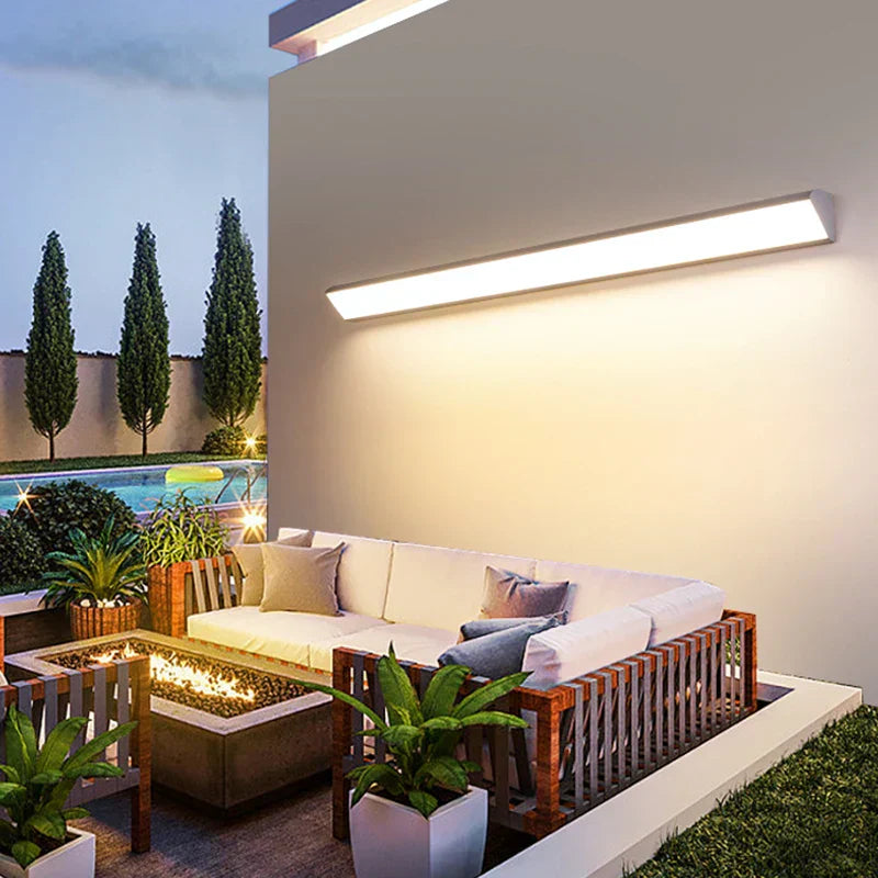 ¡Luz LED lujosa que decorará cualquier espacio exterior!