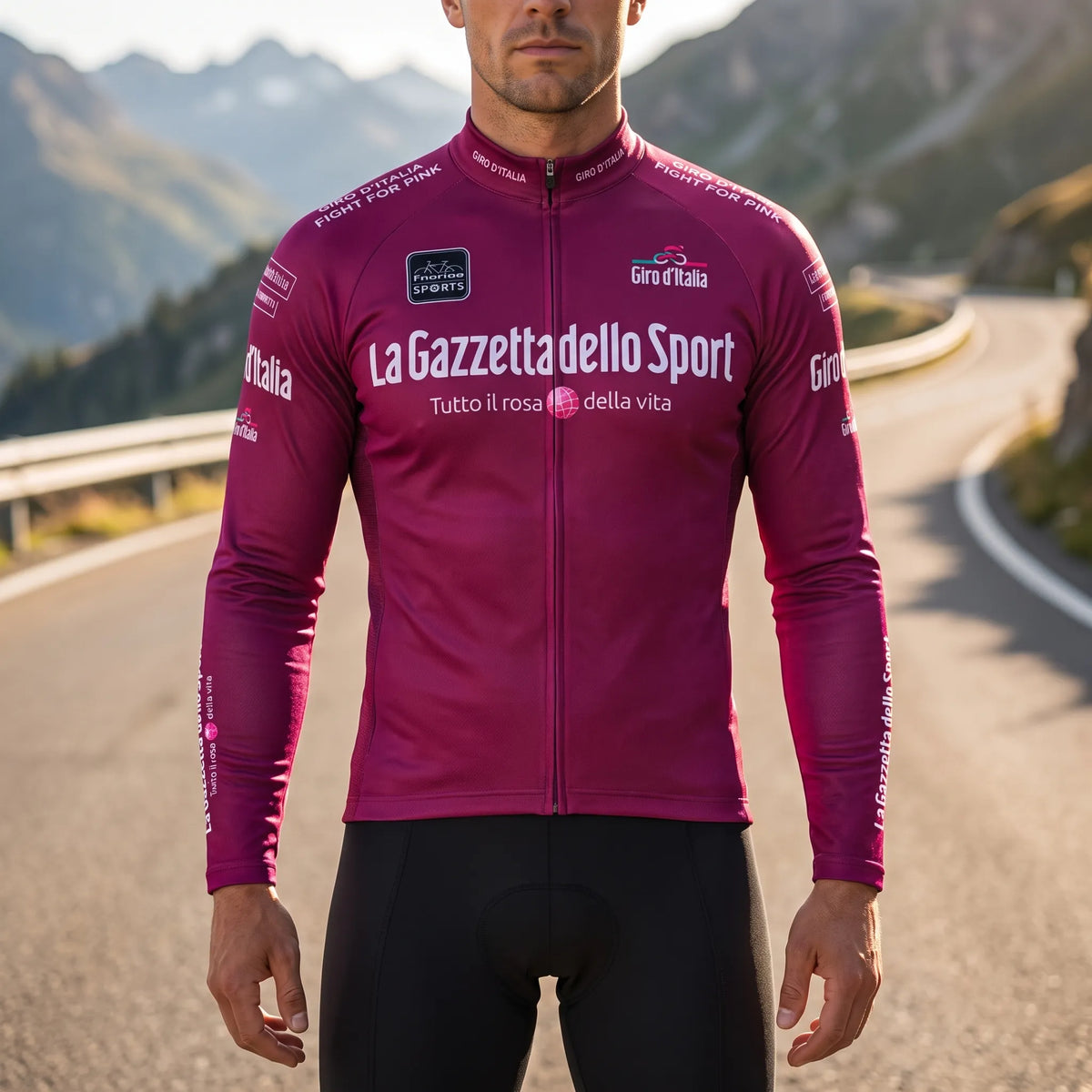 Maillot de Ciclismo Térmico de Manga Larga