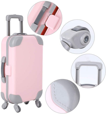 Maleta de Viaje para Muñecas Ligera – Accesorio Duradero de 18 Pulgadas (45.72 cm)