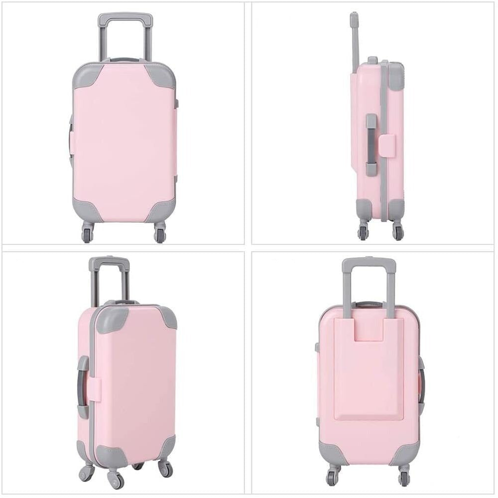 Maleta de Viaje para Muñecas Ligera – Accesorio Duradero de 18 Pulgadas (45.72 cm)