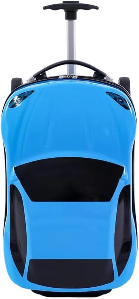 Maleta para Niños de 18” (45.72 cm) con Forma de Coche y Asa Retráctil