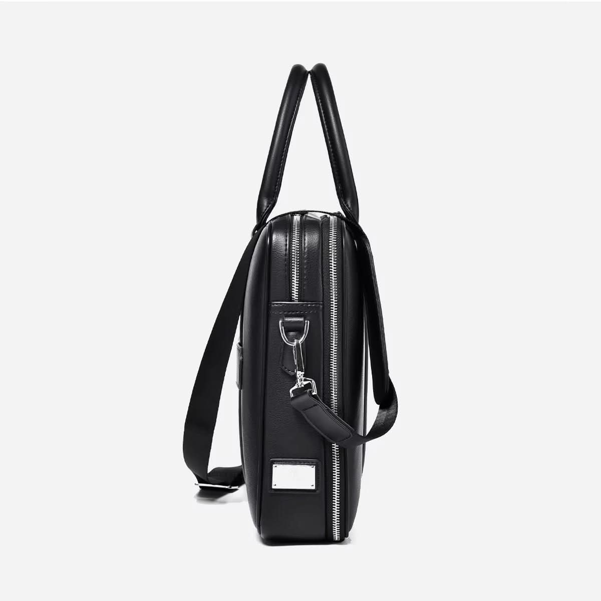 Maletín de negocios de poliéster para portátil estilo bandolera y bolso de mano Manhattan
