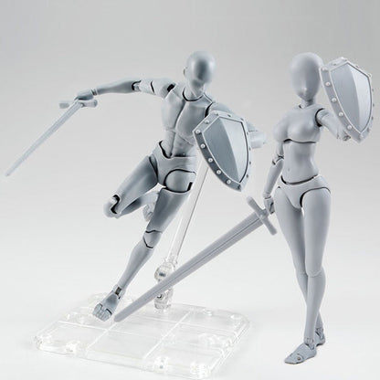 Maniquí de dibujo Body Kun y Body Chan
