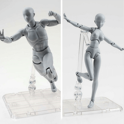 Maniquí de dibujo Body Kun y Body Chan