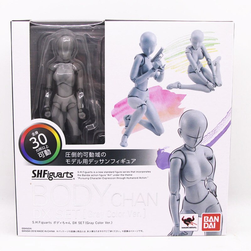 Maniquí de dibujo Body Kun y Body Chan
