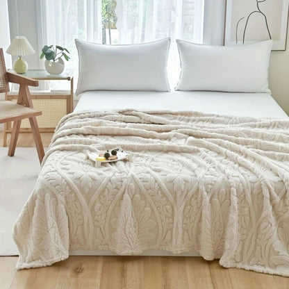 Manta de Forro Jacquard Paris Weave