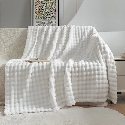 Manta de Franela Extra Suave - PlushBubble