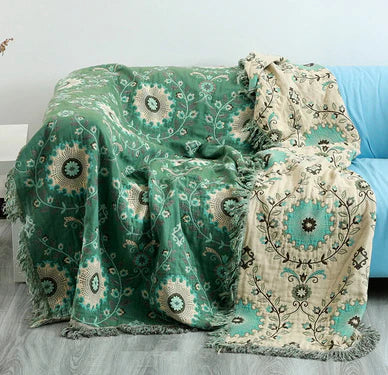 Manta Reversible de Pájaro Escandinavo - NordicNest
