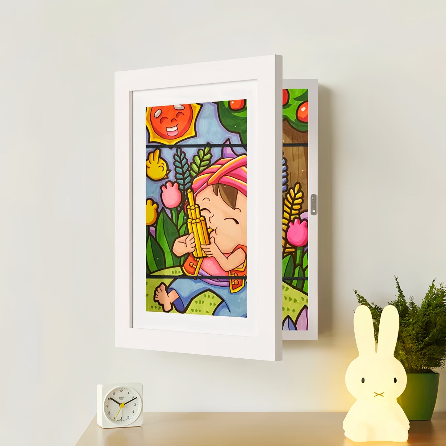 MemoryFrame™ – Marco de Fotos para el Arte Infantil