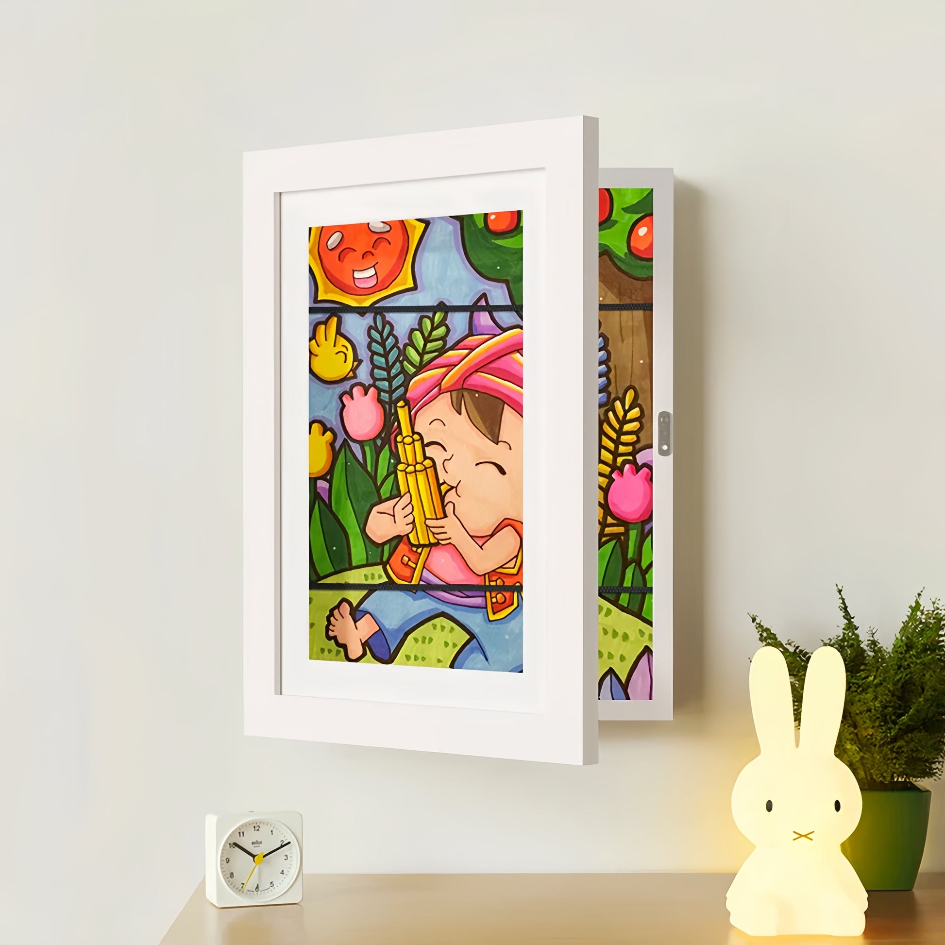 MemoryFrame™ – Marco de Fotos para el Arte Infantil