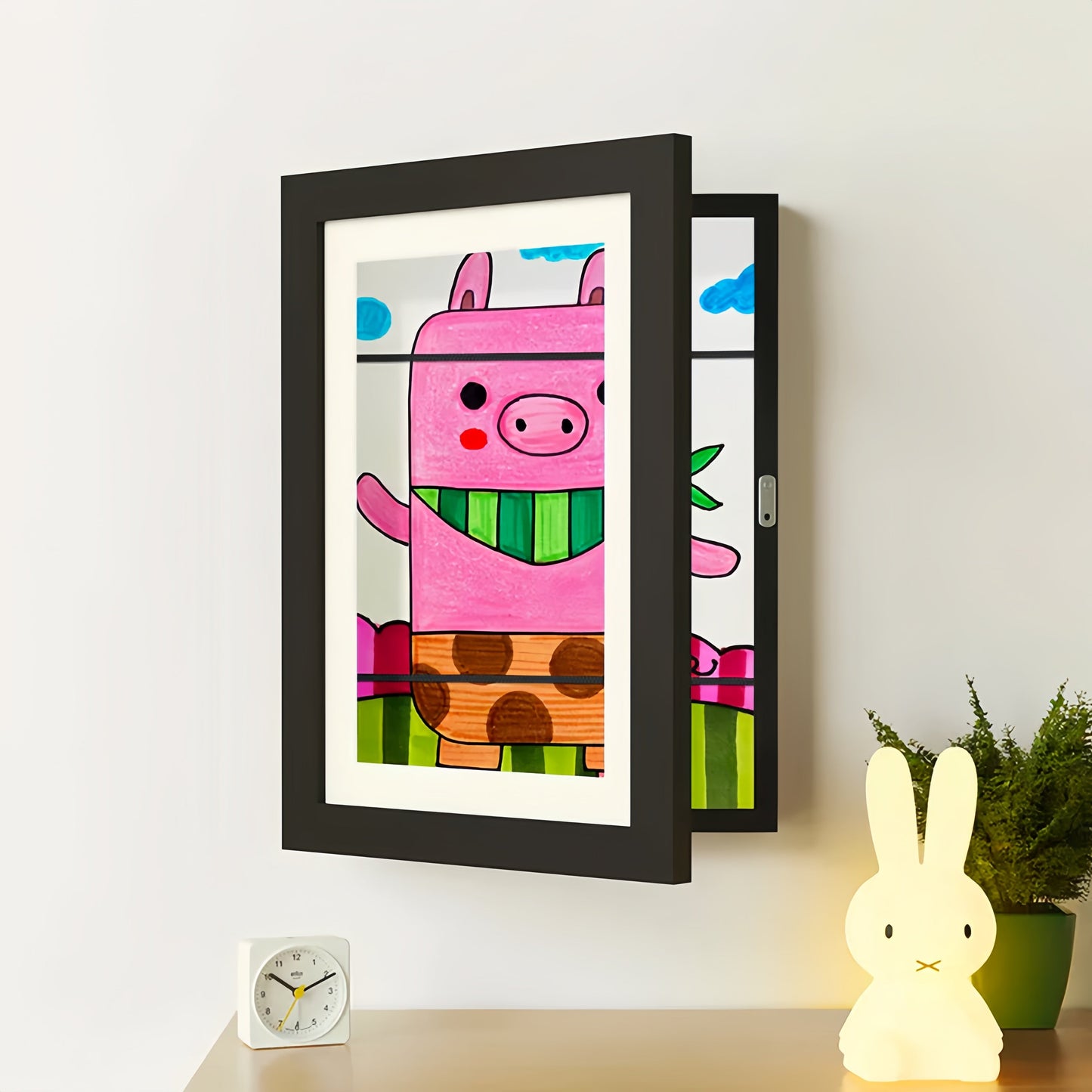 MemoryFrame™ – Marco de Fotos para el Arte Infantil