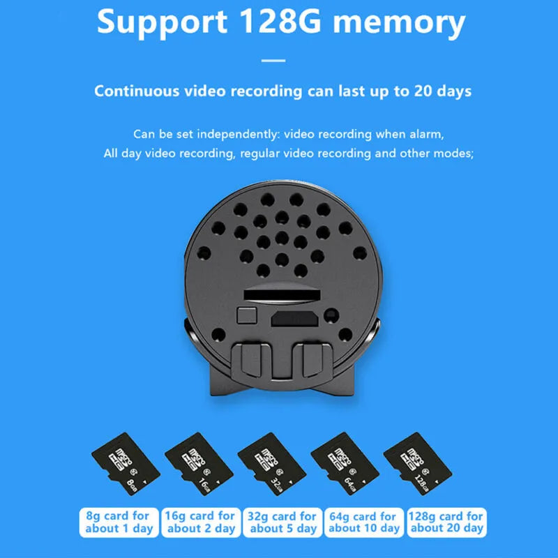 Mini Cámara Inalámbrica 5G 1080P HD
