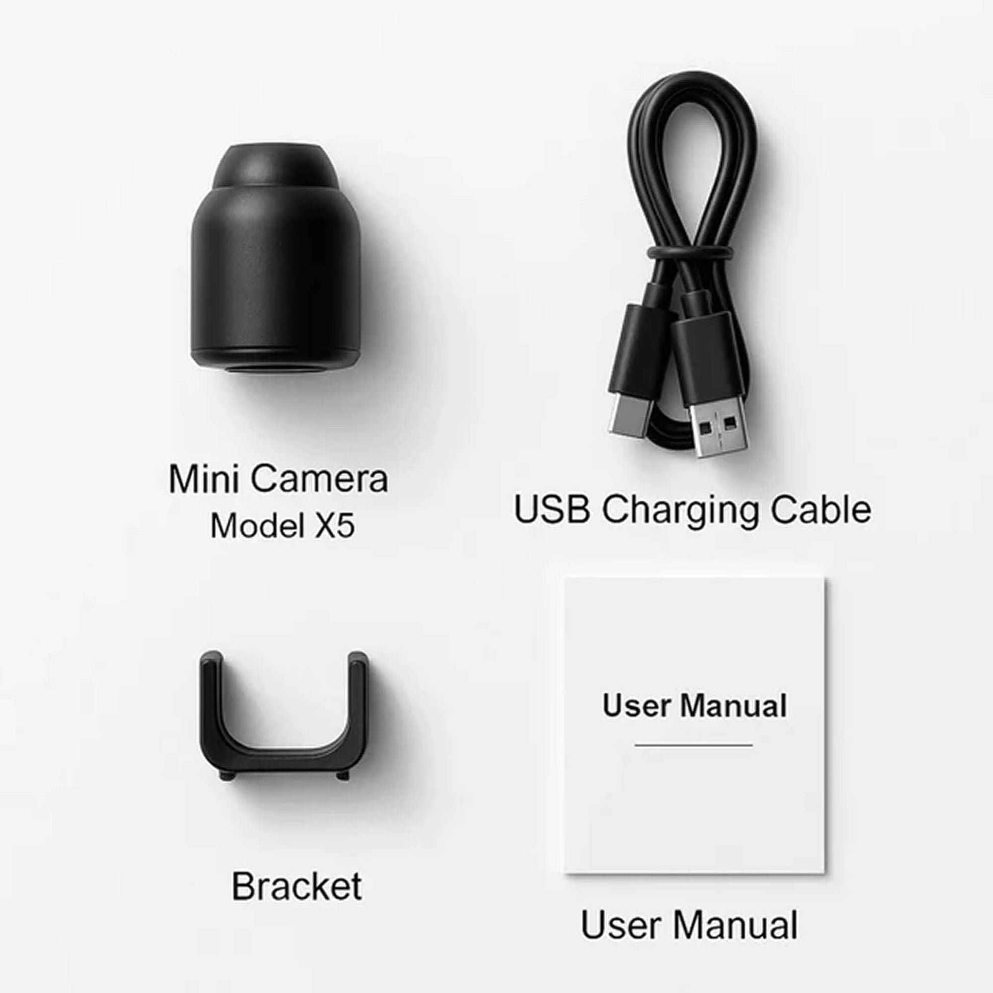Mini Cámara Inalámbrica Oculta con Audio para Vigilancia en el Hogar