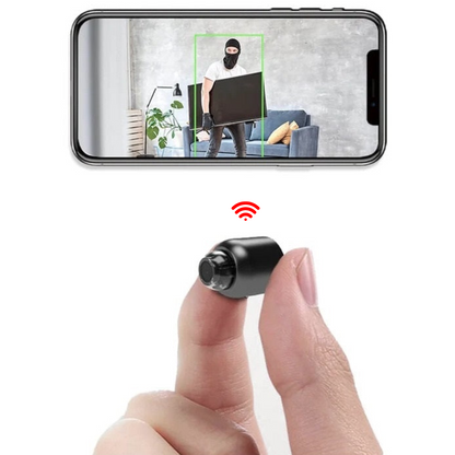 Mini Cámara Inalámbrica Oculta con Audio para Vigilancia en el Hogar