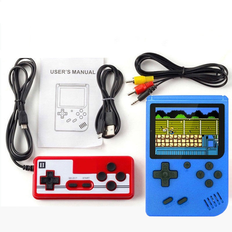 Mini Consola de Juegos Portátil Retro con 400 Juegos Clásicos Integrados