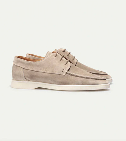 Mocasines de Cuero de Lujo con Cordones para Hombres - Diederik