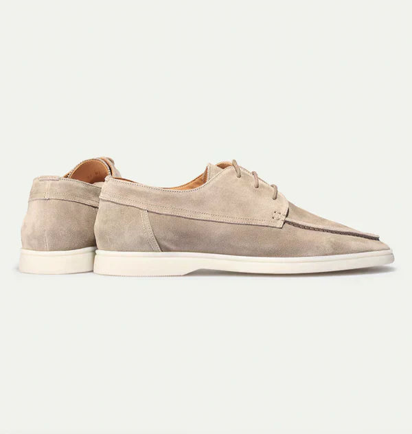 Mocasines de Cuero de Lujo con Cordones para Hombres - Diederik