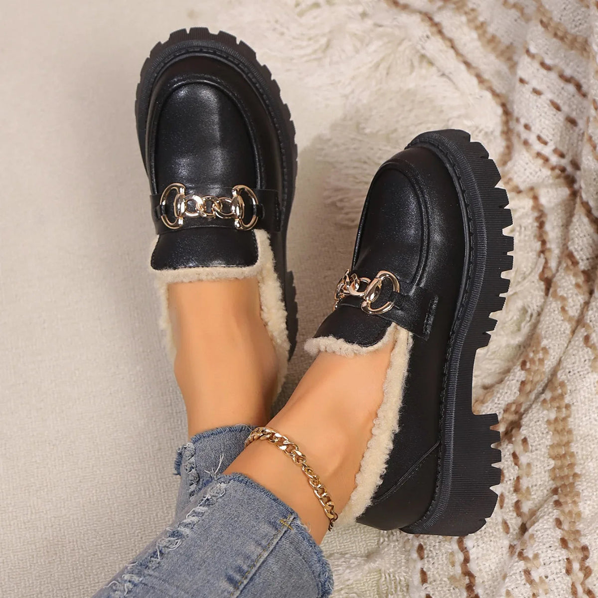 Mocasines ortopédicos para mujer