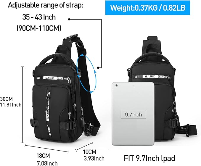 Mochila Cruzada Compacta - UrbanLite