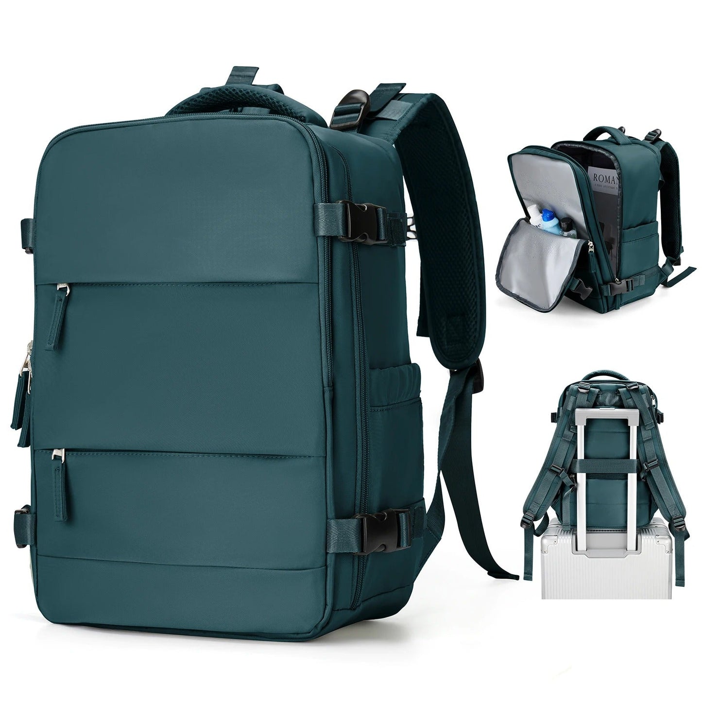 Mochila de Viaje Compacta Unisex