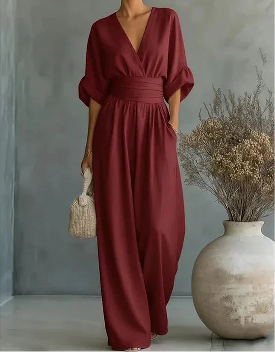Mono elegante de pernera ancha