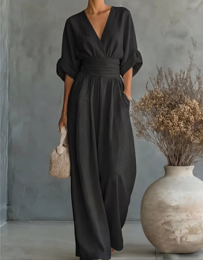 Mono elegante de pernera ancha