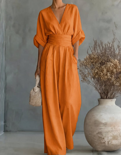 Mono elegante de pernera ancha