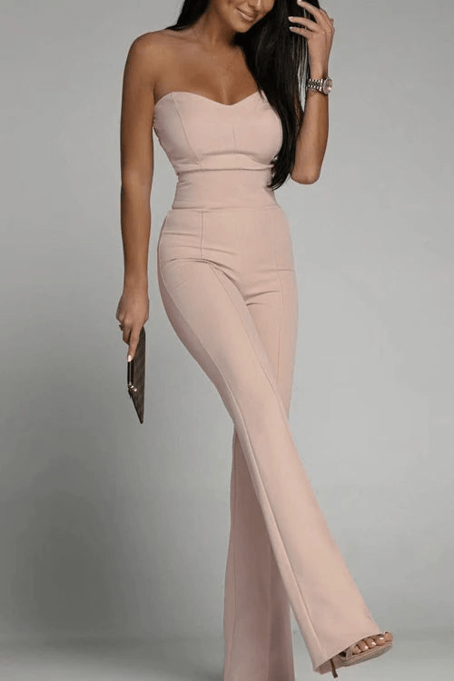 Mono elegante palabra de honor para mujer
