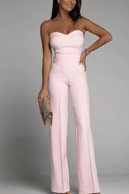 Mono elegante palabra de honor para mujer