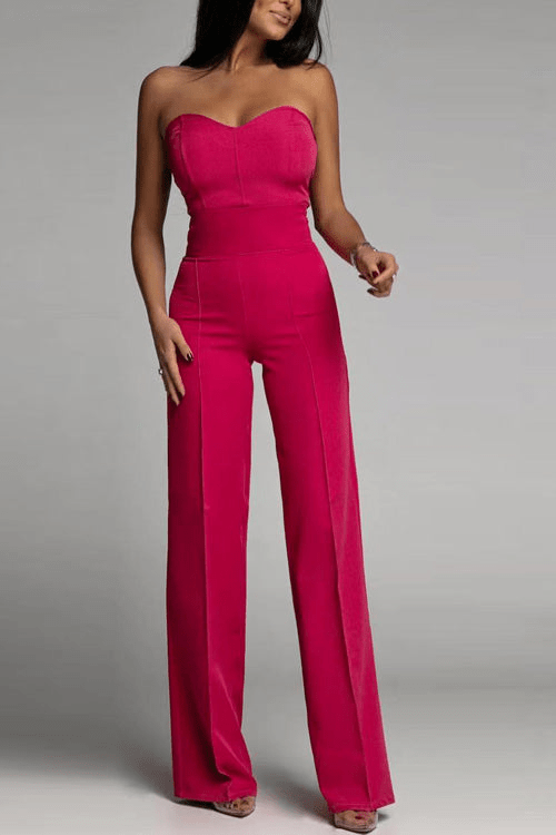 Mono elegante palabra de honor para mujer