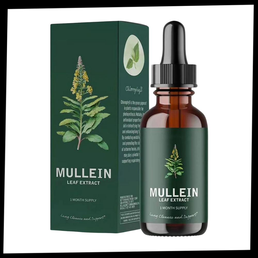 Mullein Sin Gluten para la Salud Pulmonar