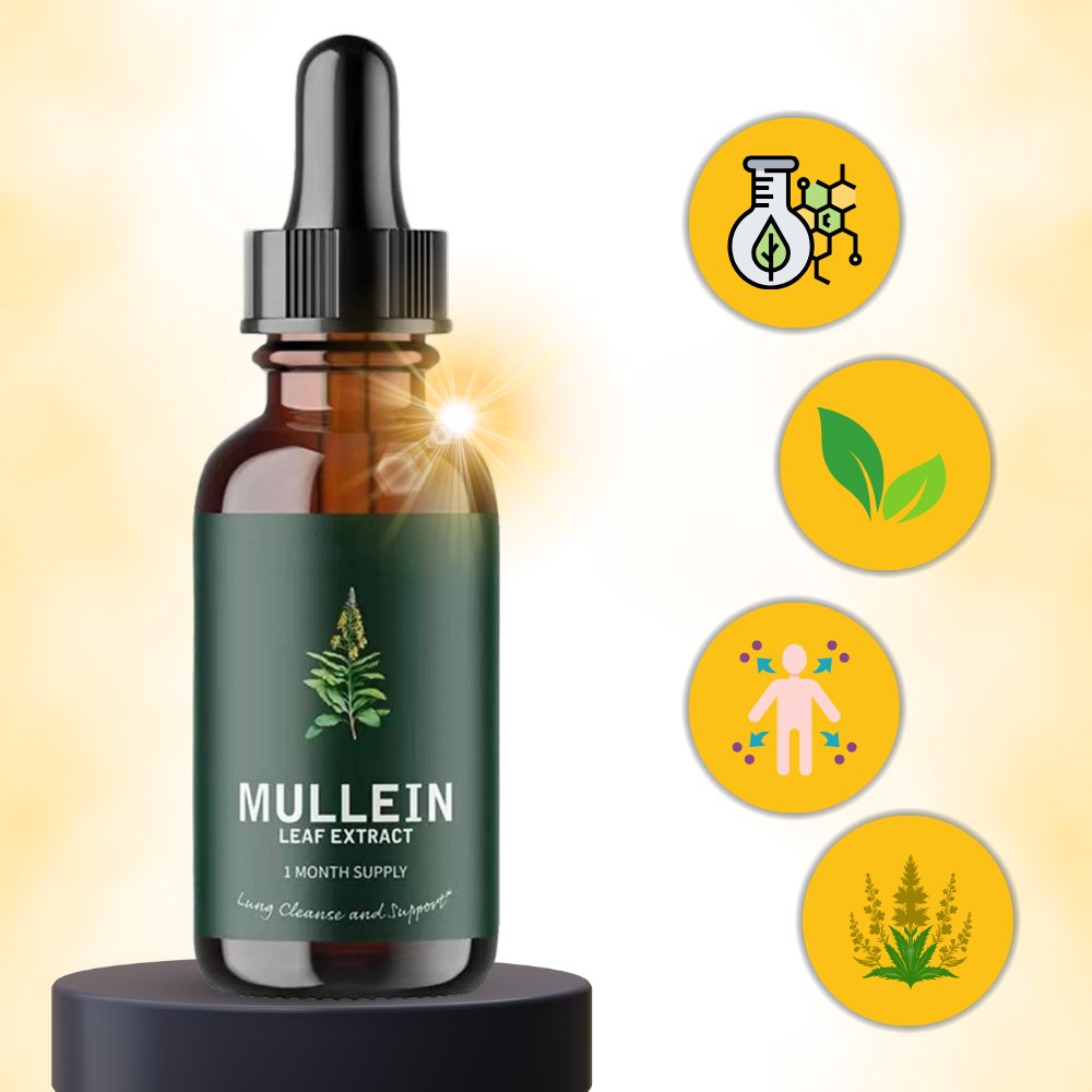 Mullein Sin Gluten para la Salud Pulmonar