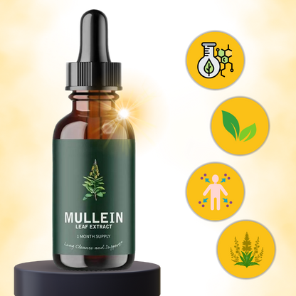 Mullein Sin Gluten para la Salud Pulmonar