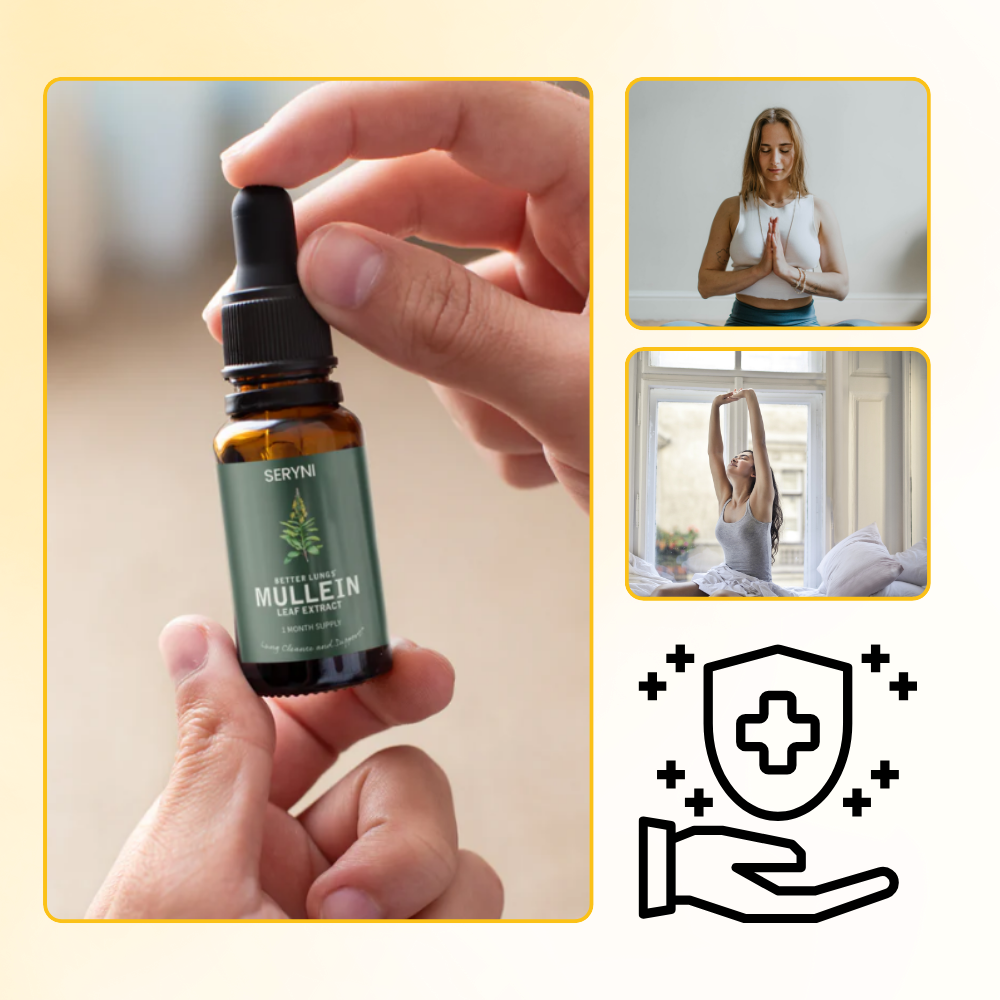 Mullein Sin Gluten para la Salud Pulmonar