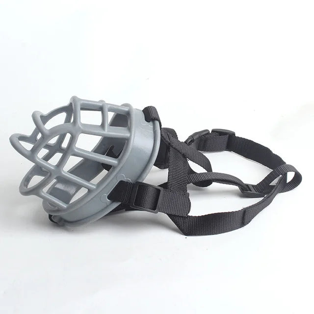 Muzzle Ajustable de Silicona para Perros