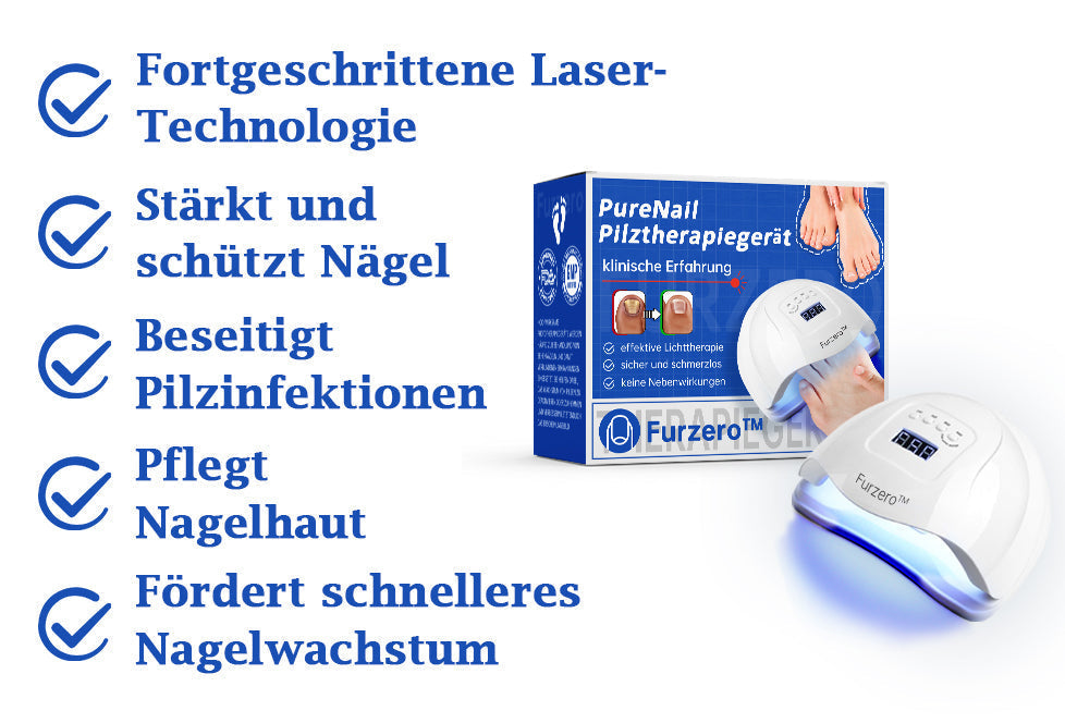 NailCure™ - Solución de Tratamiento Láser para Hongos en las Uñas (50% DESCUENTO)