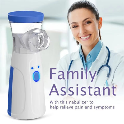 Nebulizador de Malla Mini Portátil para Adultos y Niños