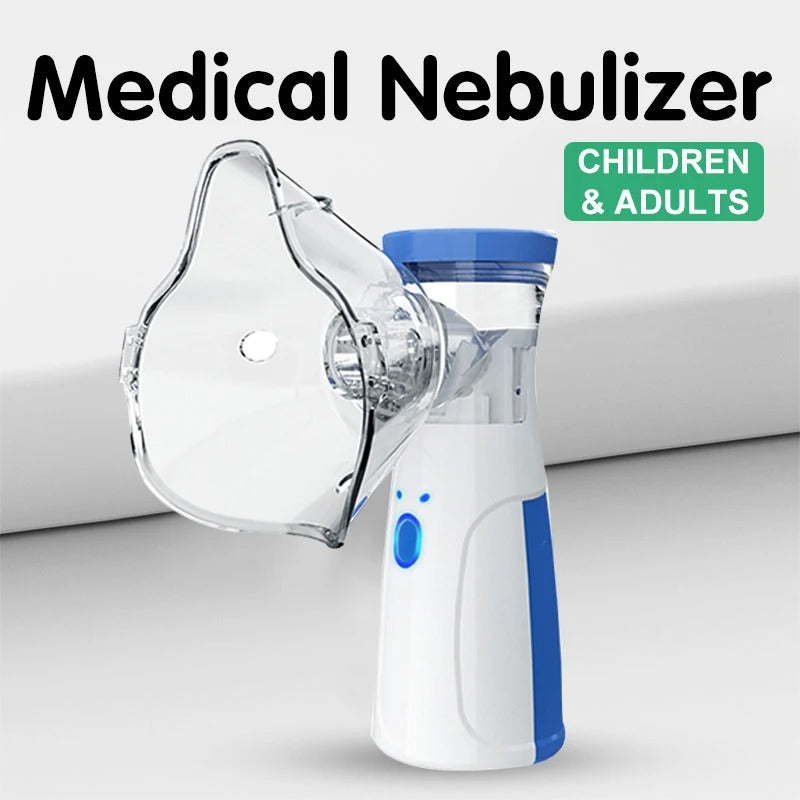 Nebulizador de Malla Mini Portátil para Adultos y Niños