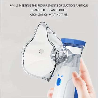 Nebulizador de Malla Mini Portátil para Adultos y Niños