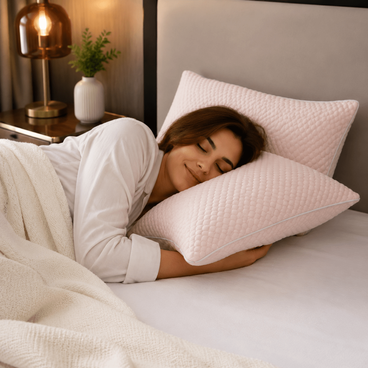 NECKRELAX – Almohada de Soporte Ergonómico para el Cuello con Refrigeración para un Sueño Reparador