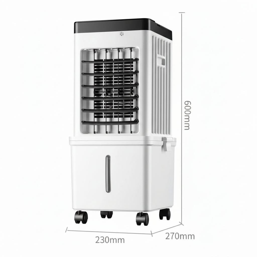 NOVACOOL – Enfriador de Aire 3 en 1 – Ventilador y Humidificación en Uno