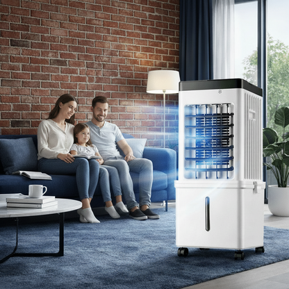NOVACOOL – Enfriador de Aire 3 en 1 – Ventilador y Humidificación en Uno
