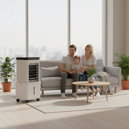 NOVACOOL – Enfriador de Aire 3 en 1 – Ventilador y Humidificación en Uno
