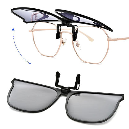 Nuevas Gafas de Sol Polarizadas Clip-On Plegables