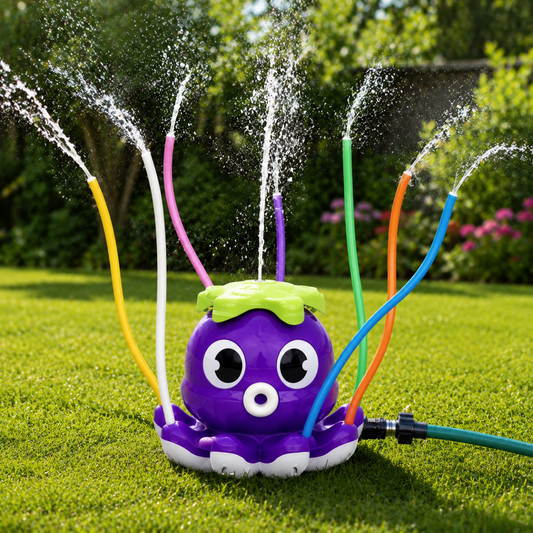 OCTOSPLASH – Aspersor de Agua en Forma de Pulpo para Diversión Acuática en el Jardín